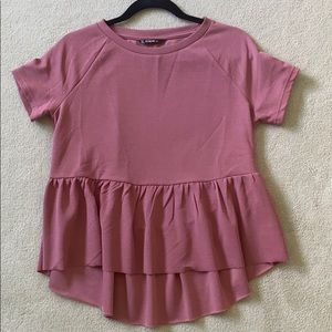 Cute Peplum Top